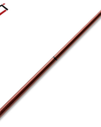 BAGUETTE DE BILLARD AVID CHROMA BORDEAUX SANS CORDE 11.75MM 19OZ