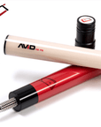 AVID CHROMA CRIMSON POOL CUE NO WRAP 12.75MM 19OZ