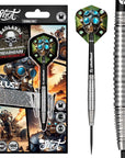 SHOT BADLANDS KRUSH - STEEL TIP DART SET OF 3 - 90% TUNGSTEN BARRELS