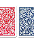 COPAG JEU DE CARTES BRIDGE EN PLASTIQUE MODÈLE 1546 REGULAR ROUGE ET BLEU