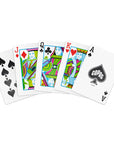 COPAG NEOTERIC PLASTIC POKER CARDS DOUBLE DECK SET 1546 REGULAR VIOLET AND BLUE AND YELLOW