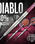 MASTER SPEED DIABLO 80% TUNGSTEN STEEL TIP DARTS