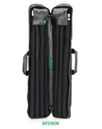MCDERMOTT BUTTERFLY SOFT CUE CASE BLACK 4B/8S