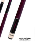 PEARSON POOL CUE PLAYERS SERIES PP-PURPLE - CARBON SHAFT NO WRAP 12.5MM