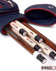 POOL CUE CASE CUETEC PROLINE 2X4 BLUE