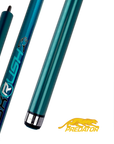 PREDATOR BK RUSH COLOR OF THE YEAR TEAL CUE BUTT NO WRAP - LIMITED EDITION
