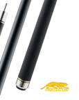 MANCHE PREDATOR 10K ÉRABLE PEINT EN NOIR UNI-LOC GRIP EN CUIR DE LUXE (FLÈCHE NON-INCLUSE) - ÉDITION LIMITÉE
