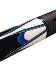 PREDATOR BUTT SANG LEE SERIES 2 UNI-LOC LEATHER LUXE WRAP BLACK/MAPLE/BLUE/PURPLE/IVORY (SHAFT NOT INCLUDED) - LIMITED EDITION