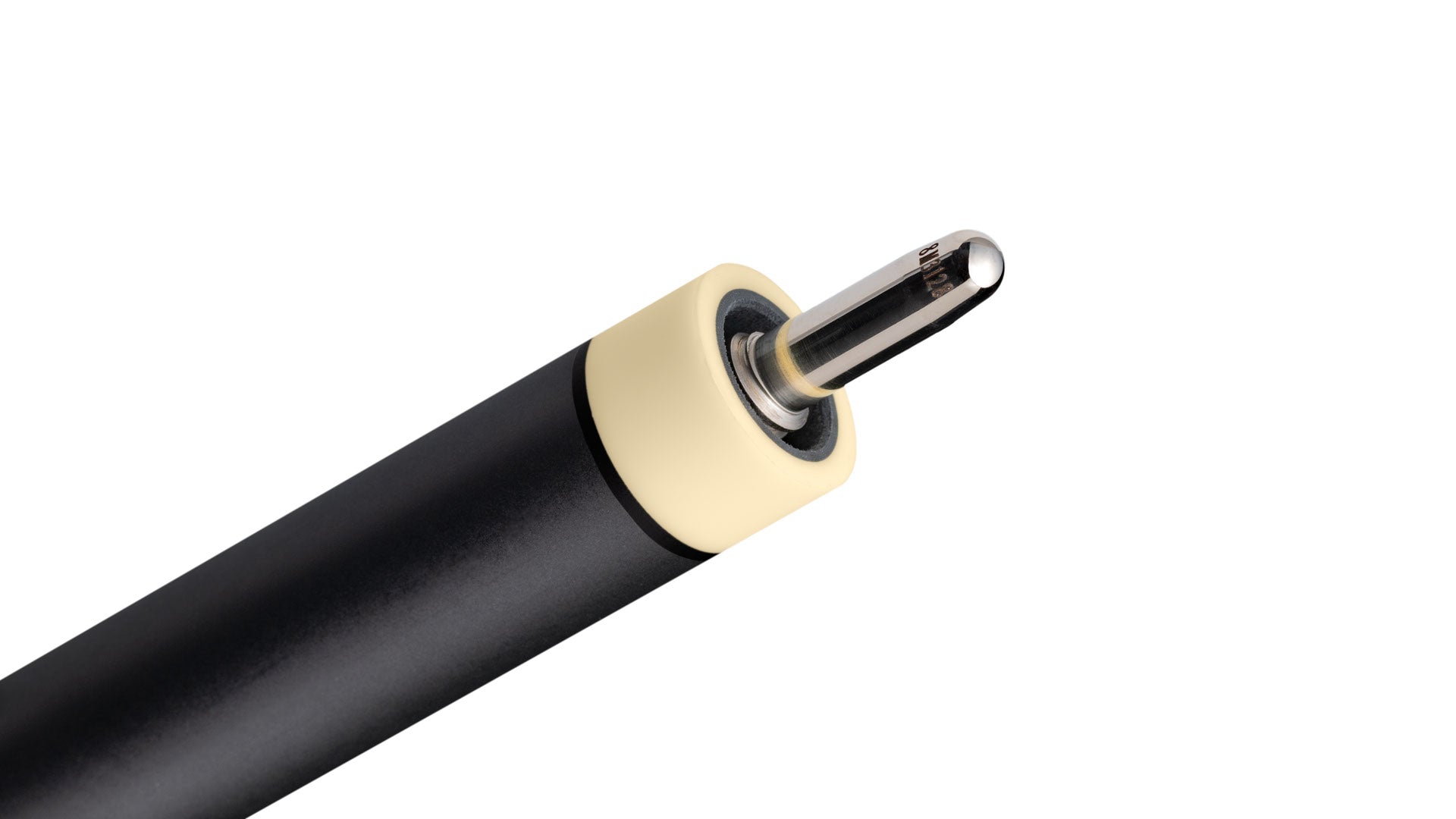 PREDATOR 8-POINT SNEAKY PETE POOL CUE - BLACK/CURLY/BLUE - ELEPHANT PATTERN LEATHER WRAP (SHAFT NOT INCLUDED)