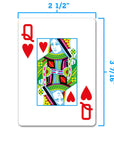 COPAG JEU DE CARTES POKER EN PLASTIQU EXPORT JUMBO ROUGE ET BLEU