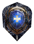 ENSEMBLE DE 3 PLUMES DE DARDS SHOT FUTURE KNIGHTS IRONSOUL - PETIT STANDARD