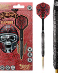 SHOT WARRIOR KAPENE STEEL TIP DART SET - 90% TUNGSTEN BARRELS