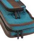 LUCASI SOFT CASE 3B 5S BLUE AND BROWN