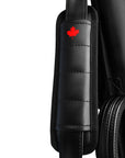 FALCON HARD CASE PVC LEATHER BLACK AND RED 4 BUTTS 6 SHAFTS