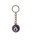 PORTE-CLÉS BOULE DE BILLARD 1 PO NUMÉROTÉE