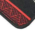 TAPIS DE JEU FLÉCHETTES SHOT 1M DE LONGUEUR X 3M LARGEUR NOIR ET ROUGE