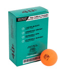 1 star master speed ping pong balls box of 6 orange balls