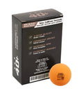 3-STAR MASTER SPEED BALLS IN 6 BLISTER BOX, ORANGE BALLS