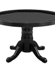 48" 2 IN 1 GAME TABLE - BLACK