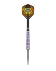 AMERICANA MARDI GRAS STEEL TIP DART SET-80% TUNGSTEN BARRELS