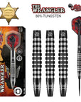 AMERICANA THE WRANGLER STEEL TIP DART SET-80% TUNGSTEN BARRELS