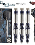 BIRDS OF PREY FALCON STEEL TIP DART SET-90% TUNGSTEN BARRELS