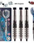 BIRDS OF PREY KITE STEEL TIP DART SET-80% TUNGSTEN BARRELS