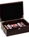 COMPLETE KIT WALNUT BOX 500 CHIPS 13,5GR