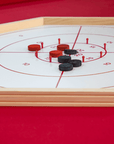 CROKINOLE GAME AND CHECKERBOARD 2 IN 1