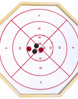 CROKINOLE GAME AND CHECKERBOARD 2 IN 1