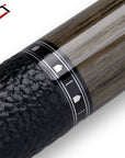 CUETEC CYNERGY TRUEWOOD WALNUT II LEATHER WRAP 12.5MM