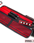 CUETEC PRO LINE 4X8 SOFT CUE CASE - BLACK