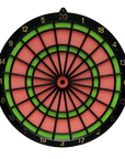 DARTBOARD 6 DARTS 6 TIPS 18 IN