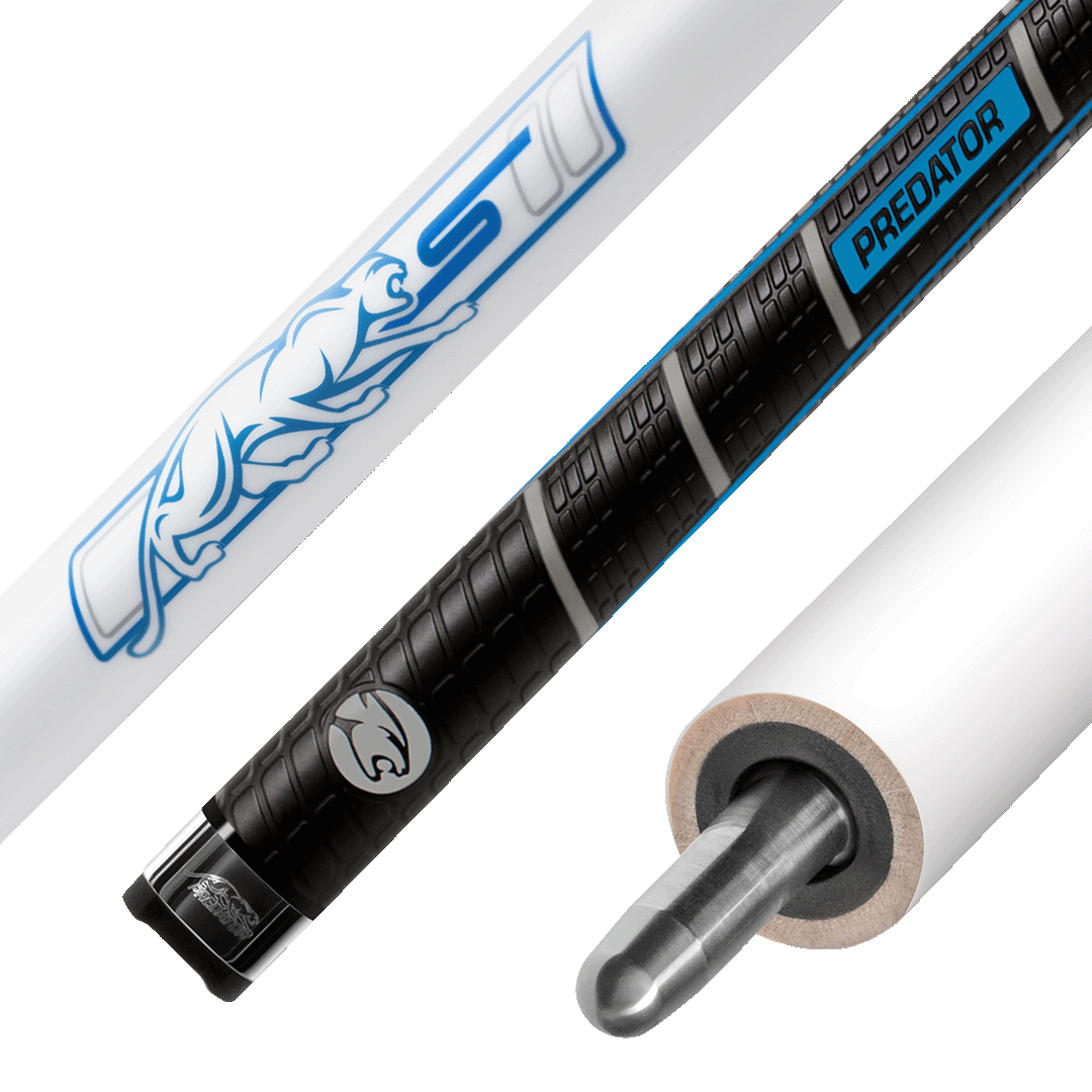 PREDATOR BUTT SPO3 ICE VOLT UNI-LOC WHITE WITH WRAP 19OZ