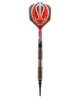 WARRIOR HAUTOA SOFT TIP DART SET-80% TUNGSTEN