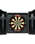 WINMAU DARTBOARD CABINET BLACK DELUXE