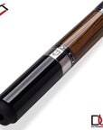 CUETEC CYNERGY TRUEWOOD EBONY II LEATHER WRAP 12.5MM