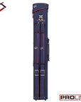ÉTUI RIGIDE POUR BAGUETTES DE BILLARD CUETEC PRO LINE 2X4 - BLEU MARINE