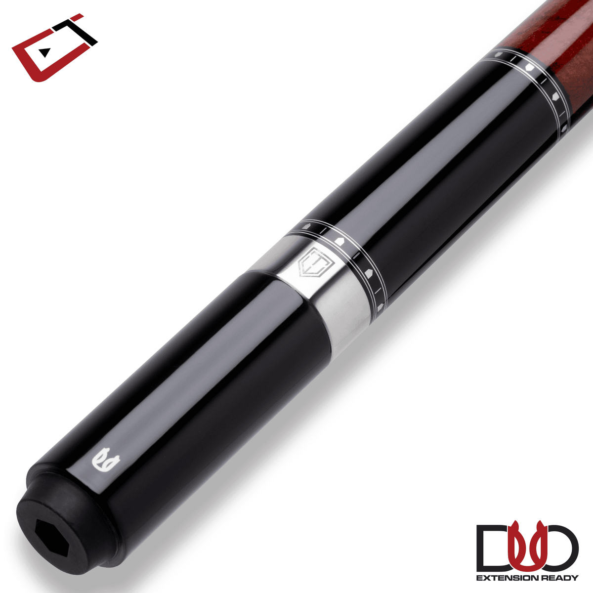 CUETEC CYNERGY TRUEWOOD MAPPA BURL I RED/BLACK NO WRAP 12.5MM 19OZ