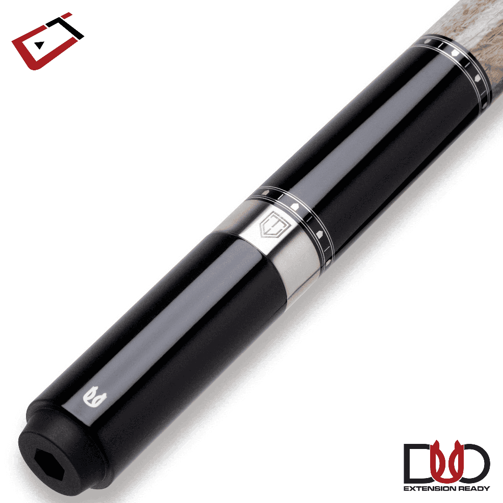CUETEC CYNERGY TRUEWOOD SYCAMORE I GREY/BLACK NO WRAP 12.5MM 19OZ
