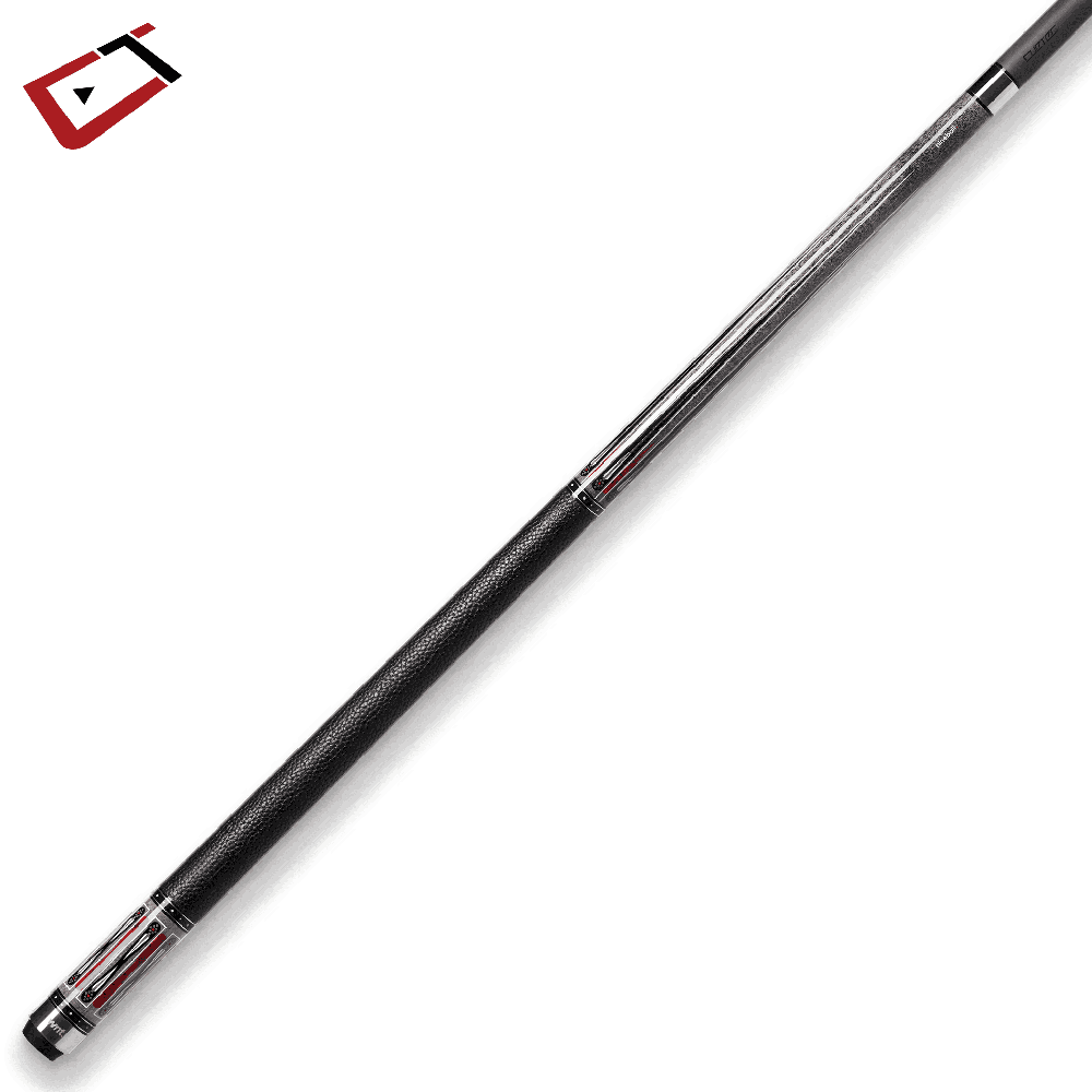 BAGUETTE DE BILLARD CUETEC CYNERGY NINEBALL SERIES - GRIS REQUIN - GRIP EN CUIR PLEINE FLEUR - 12,5 MM - 19 OZ