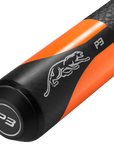 PREDATOR BUTT P3 FLARE ORANGE UNI-LOC QUICK RELEASE LEATHER LUXE WRAP (SHAFT NON INCLUDED) - LIMITED EDITION