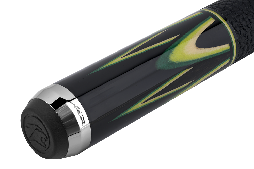 PREDATOR BUTT SANG LEE SERIES 2 UNI-LOC LEATHER LUXE WRAP BLACK/LIGHT GREEN/MAPLE/GREEN/EBONY (SHAFT NOT INCLUDED) - LIMITED EDITION