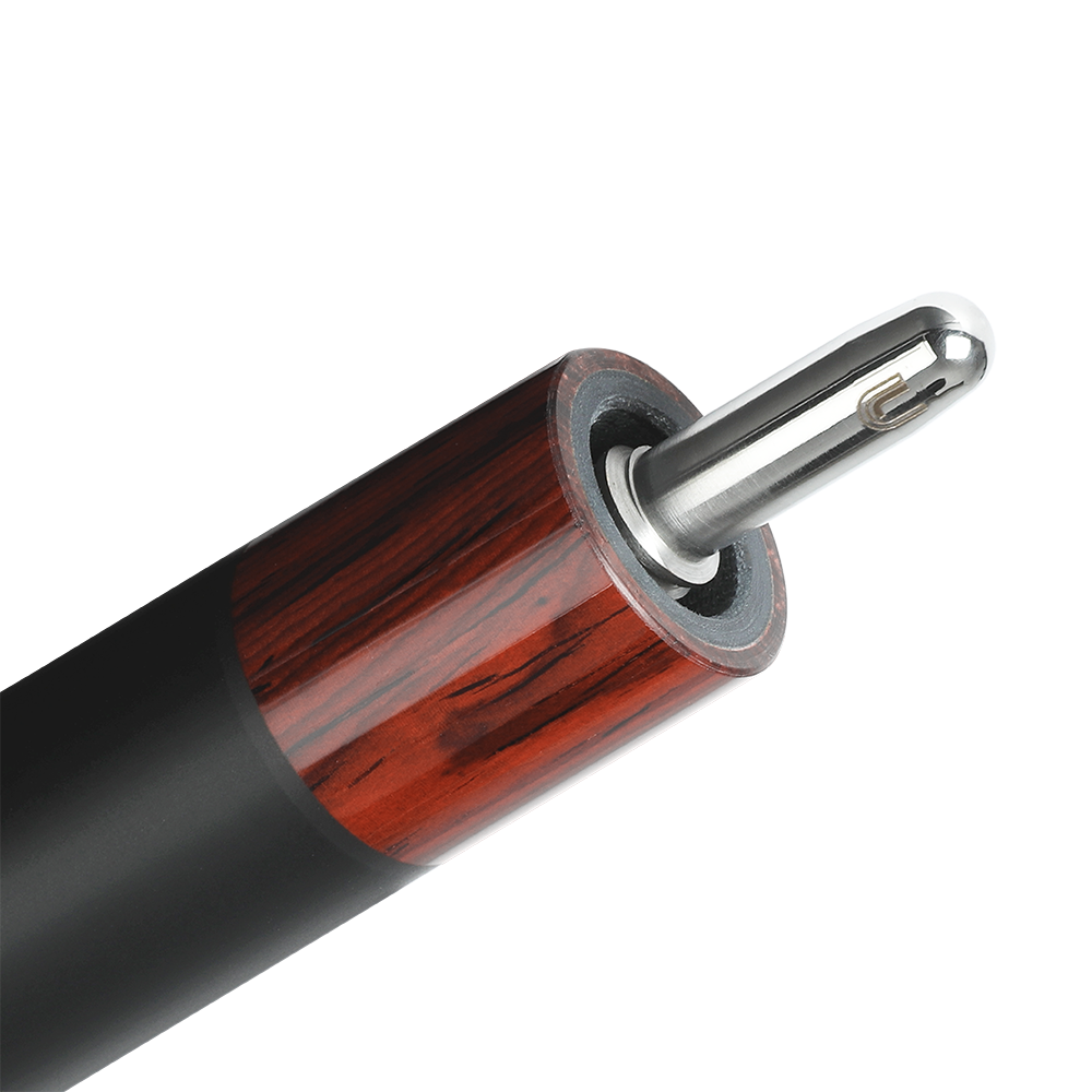 PREDATOR BUTT SP2 COCOBOLO-1 - BLACK/COCOBOLO UNI-LOC LEATHER WRAP (SHAFT NOT INCLUDED) - LIMITED EDITION