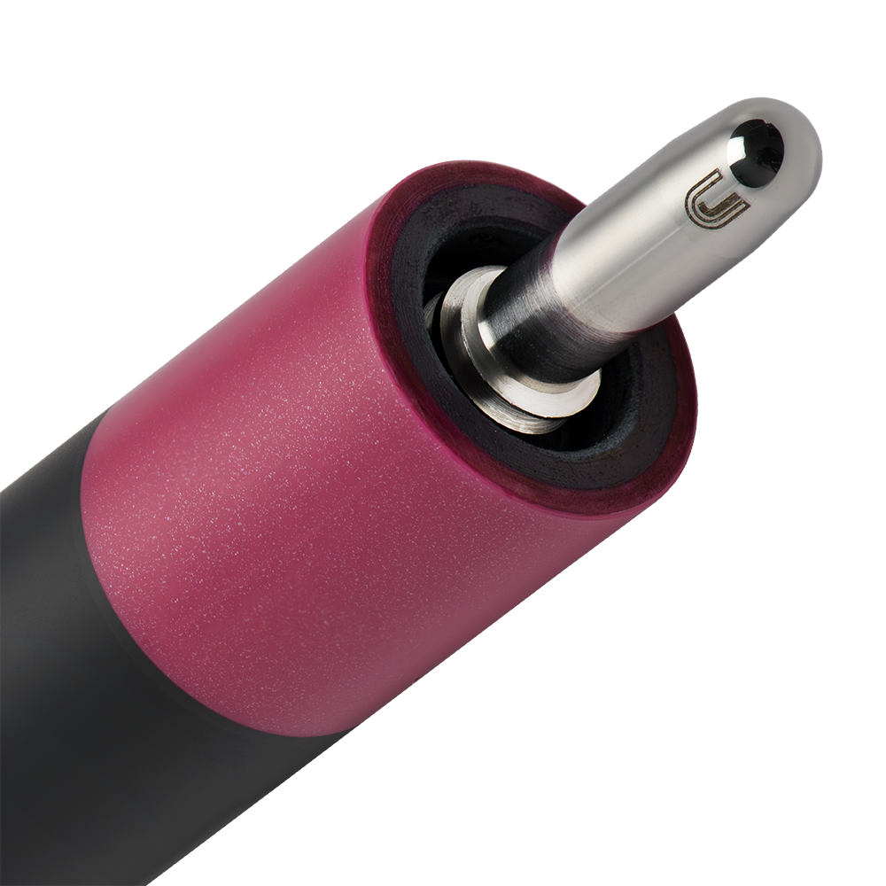 MANCHE PREDATOR SP2 NOIR/ROSE 1 UNI-LOC QUICK RELEASE GRIP EN CUIR DE LUXE (FLÈCHE NON-INCLUSE) - ÉDITION LIMITÉE