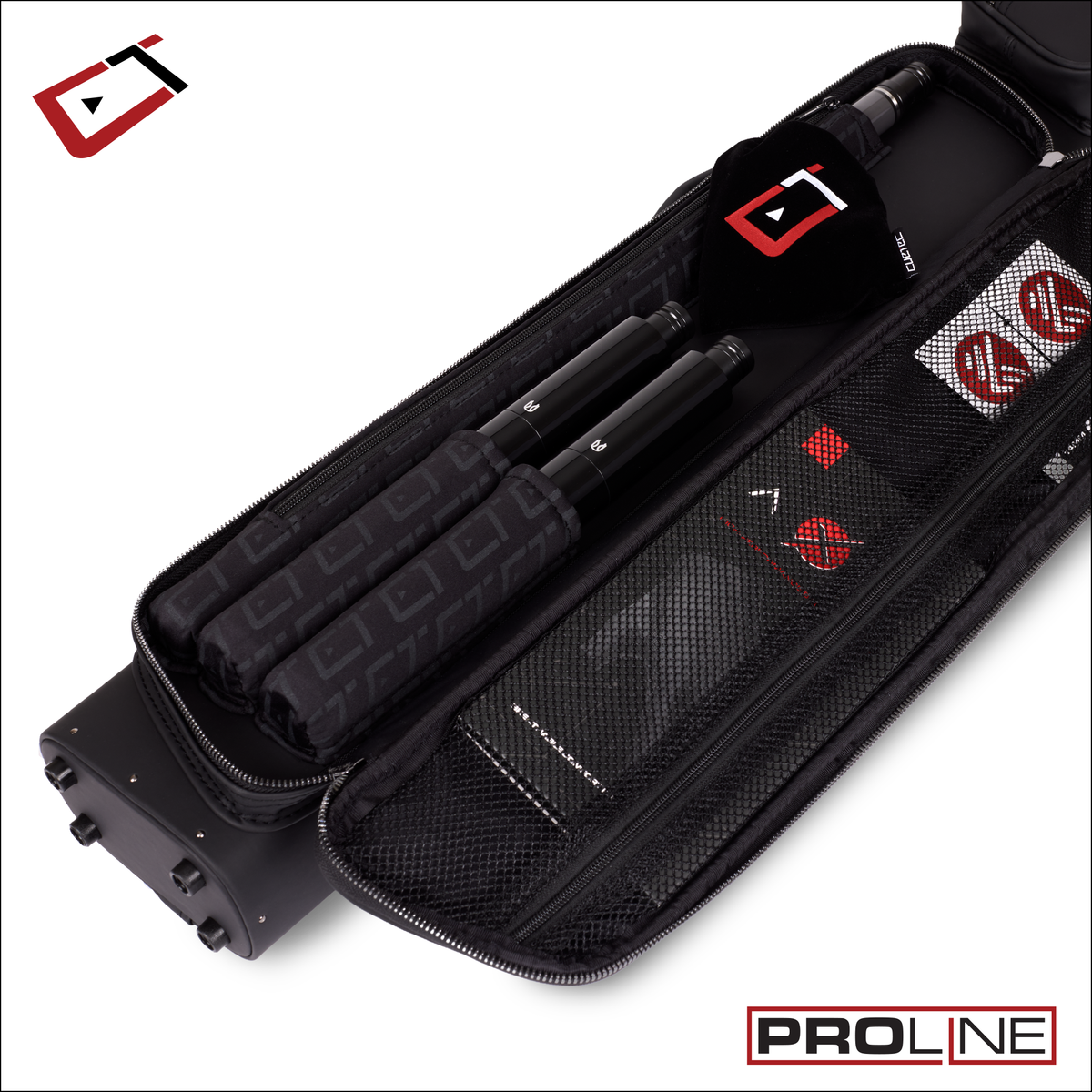 ÉTUI RIGIDE CUETEC PRO LINE 3X5 NOIR EDITION - ÉDITION LIMITÉE