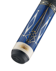 PREDATOR LE AVANT GARDE BLUE CUE BUTT LEATHER LUXE WRAP - LIMITED EDITION