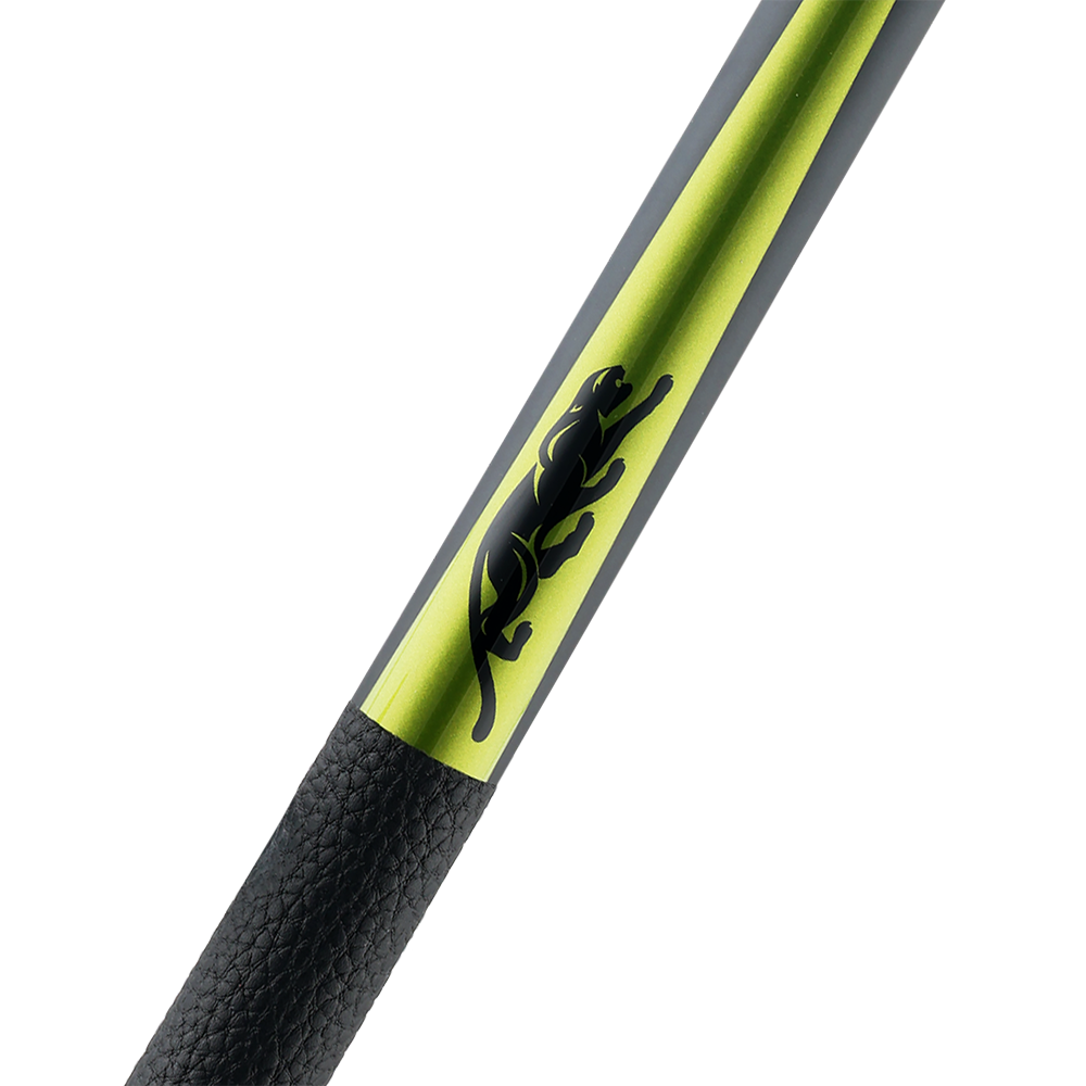 PREDATOR BUTT SP2 BLACK/LIME GREEN 1  UNI-LOC LEATHER LUXE WRAP (SHAFT NOT INCLUDED) - LIMITED EDITION