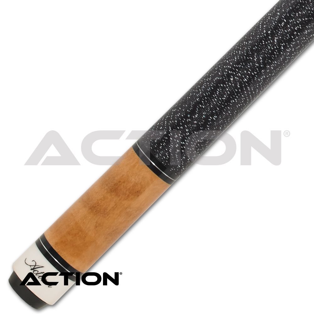 ACTION INLAY POOL CUE INL14 19OZ 13MM