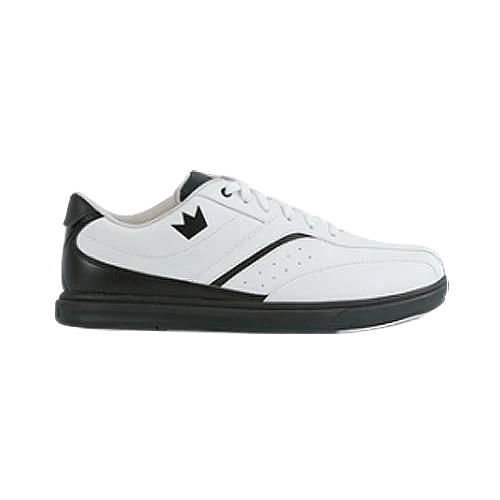BRUNSWICK VAPOR WHITE/BLACK BOWLING SHOES - MEN